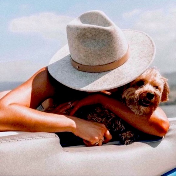 Pink-Beige Lack of Color Diego Style Fedora Hat/ NWT - Picture 6 of 10